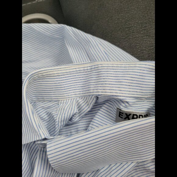 Men's size 16 neck. Express button down shirt. - Picture 3 of 4